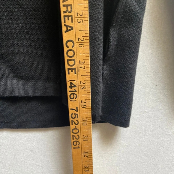 LUXE by Priv long sleeve button big collar oversized cardigan jacket Sz M - Picture 10 of 11